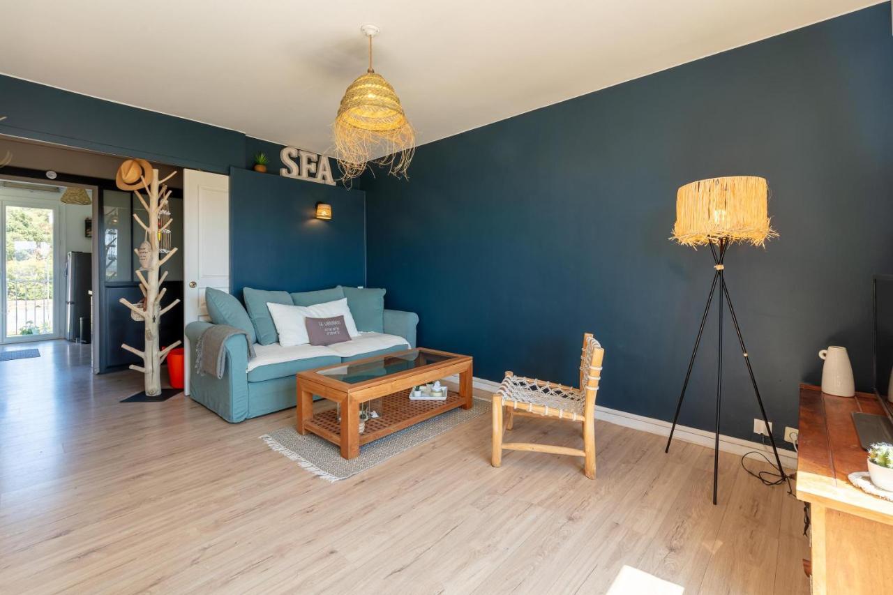 Le Blue Sea - Appt Classe 3 Etoiles A 650M De La Plage Le Lavandou Dış mekan fotoğraf