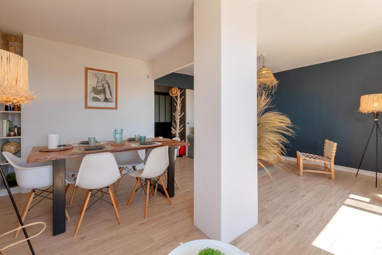 Le Blue Sea - Appt Classe 3 Etoiles A 650M De La Plage Le Lavandou Dış mekan fotoğraf